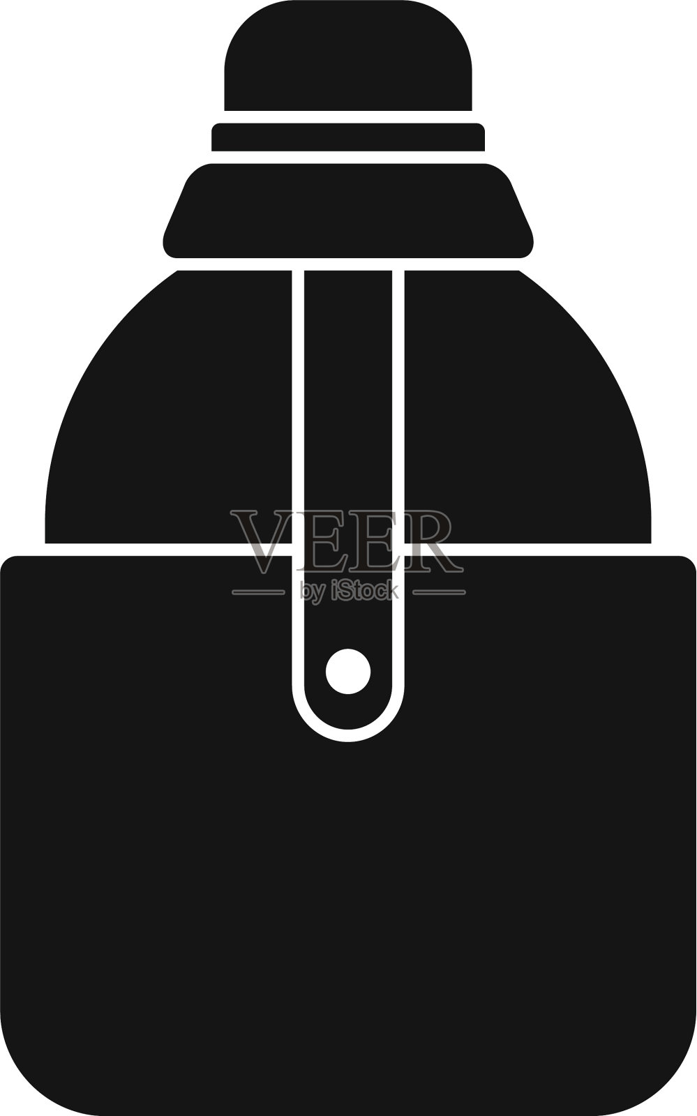 水瓶图标样式简单图标素材