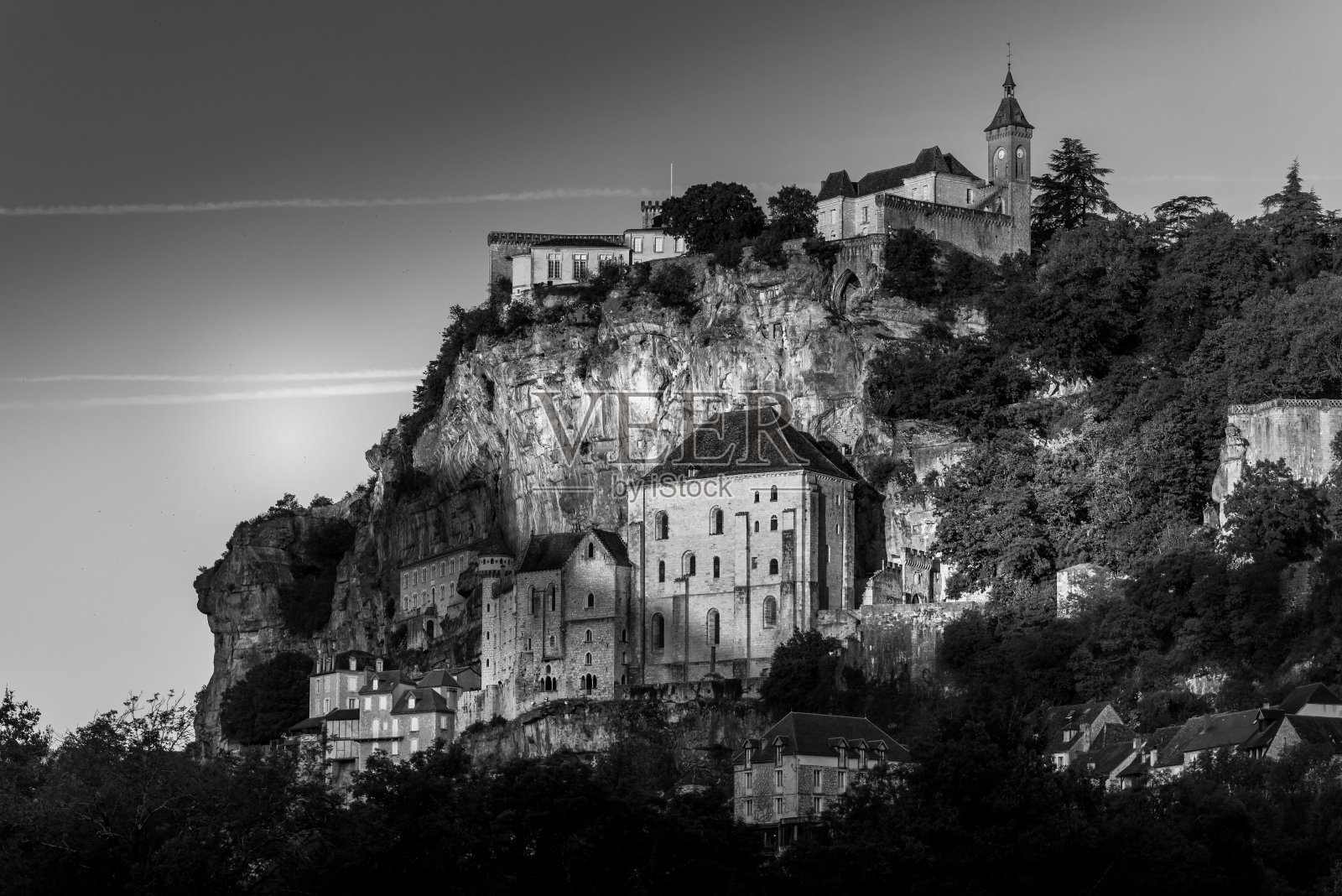 Fra -中世纪的宗教城市rocamadour照片摄影图片