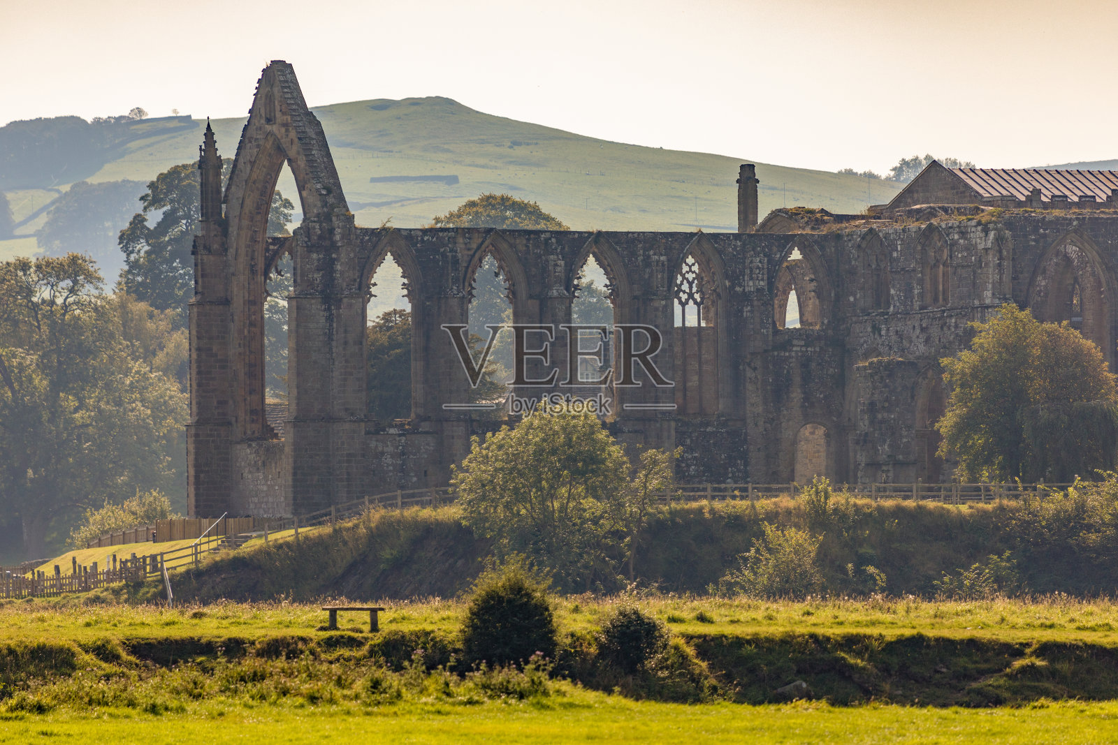 波顿修道院的波顿修道院照片摄影图片