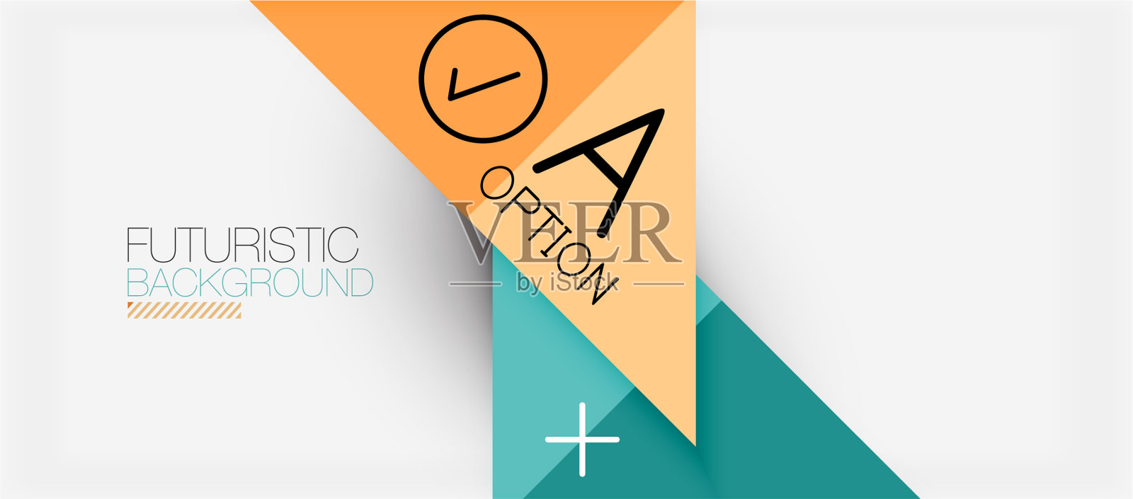 抽象背景几何业务插画图片素材