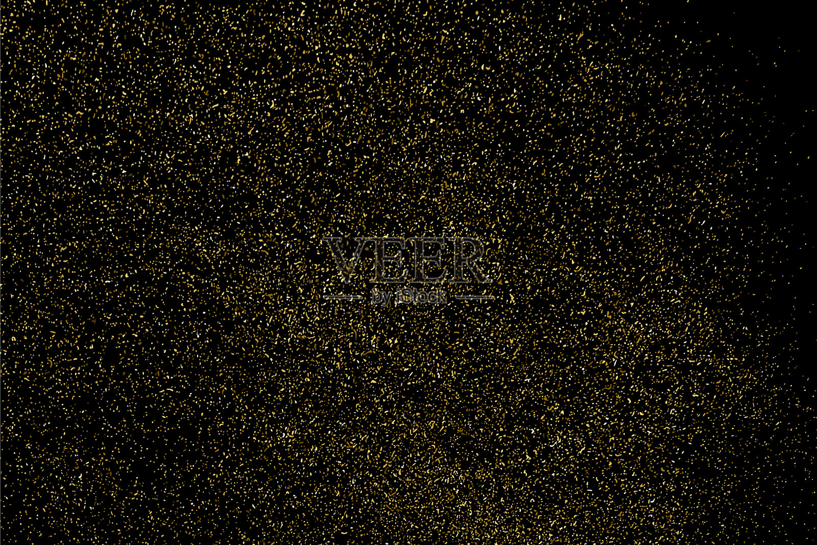 金色的星尘插画图片素材