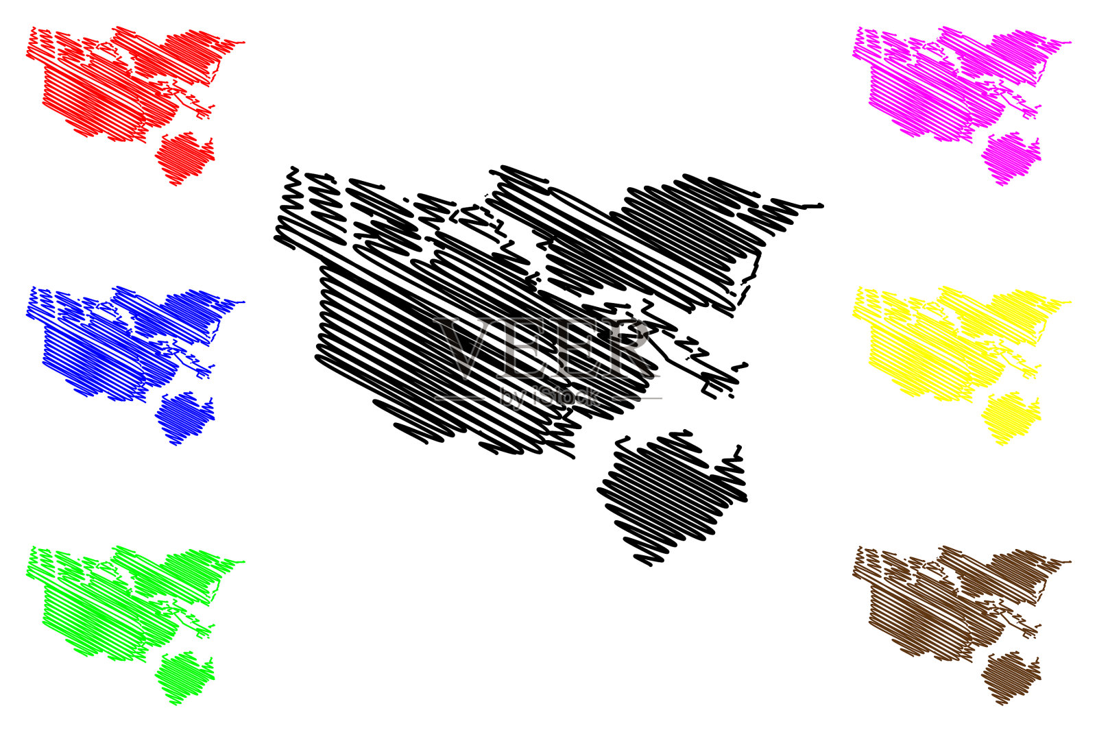 阿姆斯特丹城市王国荷兰荷兰插画图片素材