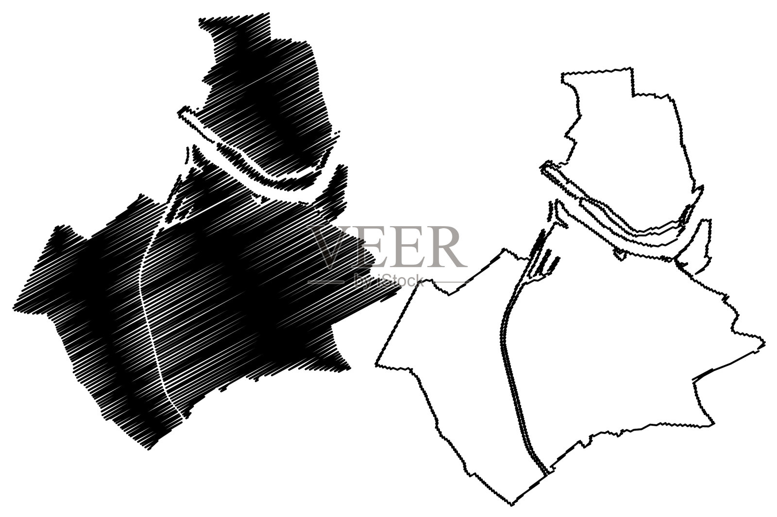 奈梅亨城王国荷兰插画图片素材