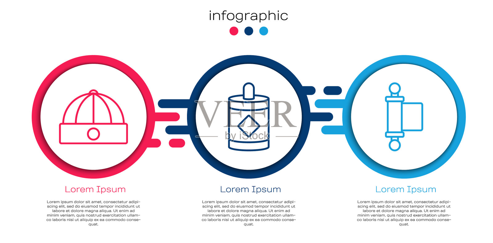 设线中国帽烟花和法令纸插画图片素材