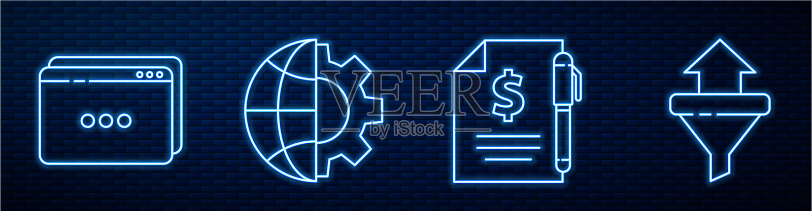 订行合同款和笔网站模板设计模板素材