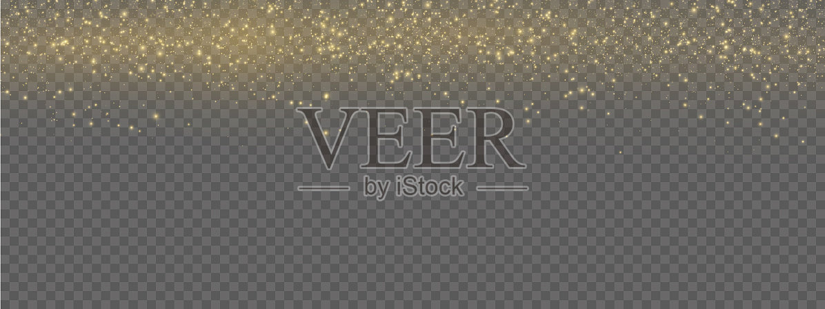 美丽的黄色的尘土插画图片素材