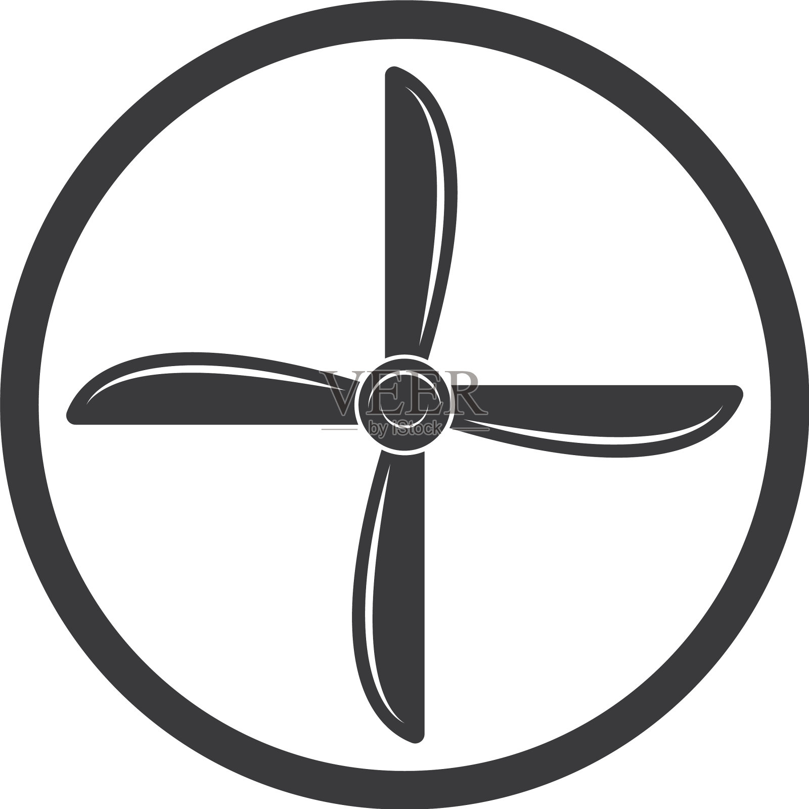 飞机螺旋桨的设计设计元素图片