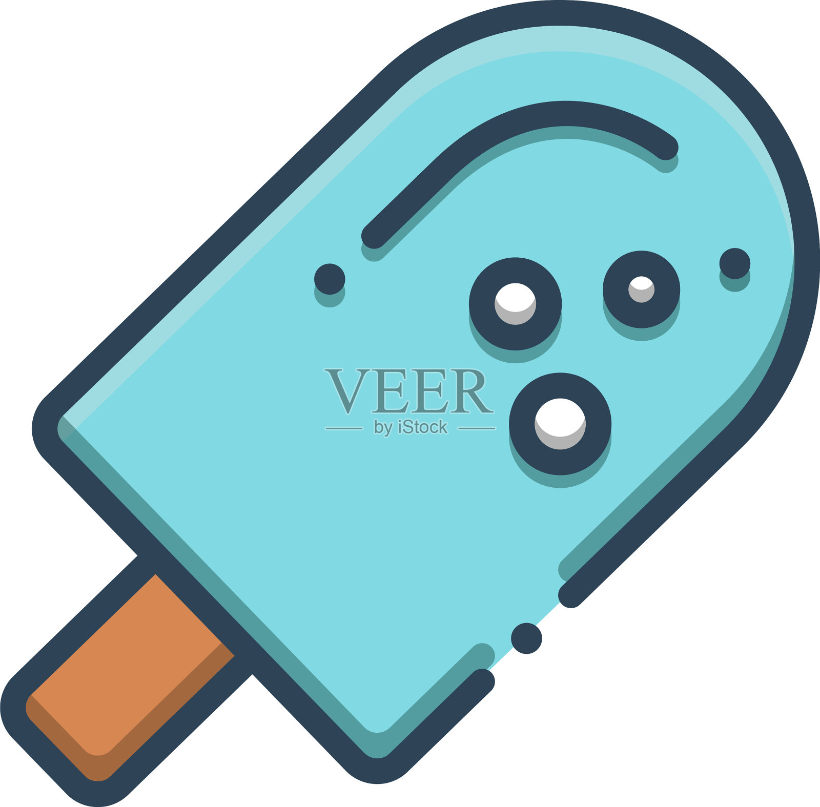 爱斯基摩人插画图片素材