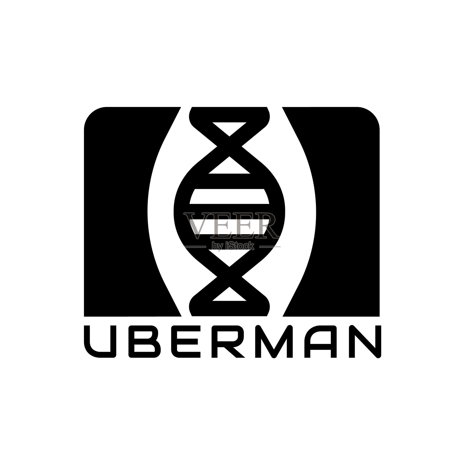 抽象的未来主义标志科幻图标插画图片素材