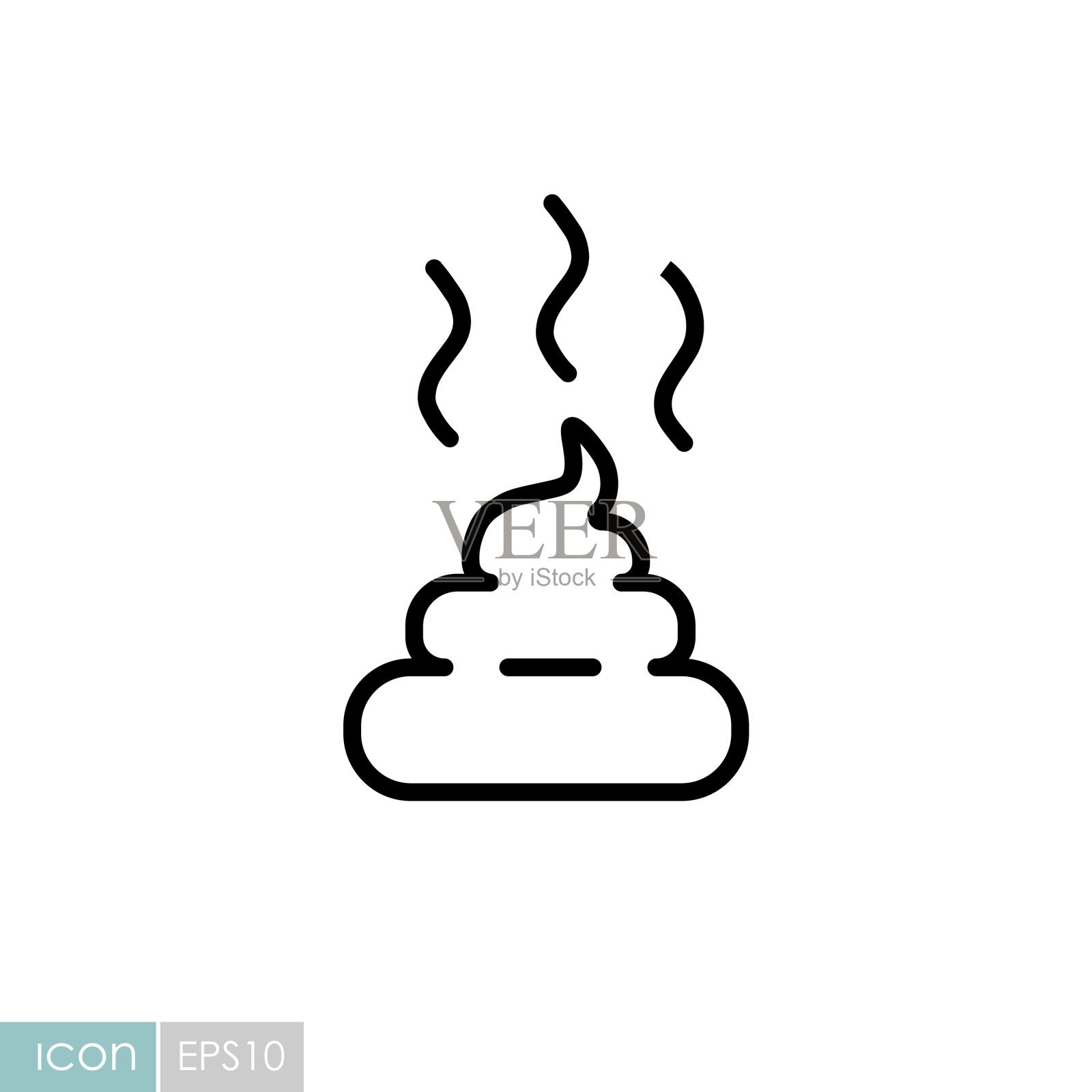 堆便便图标宠物动物标志插画图片素材