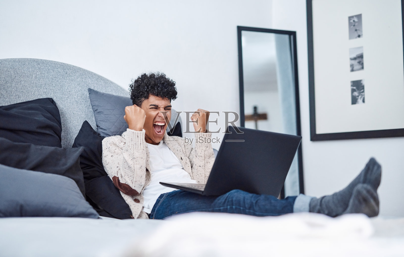 一级防范禁闭对一个死忠体育迷毫无帮助照片摄影图片