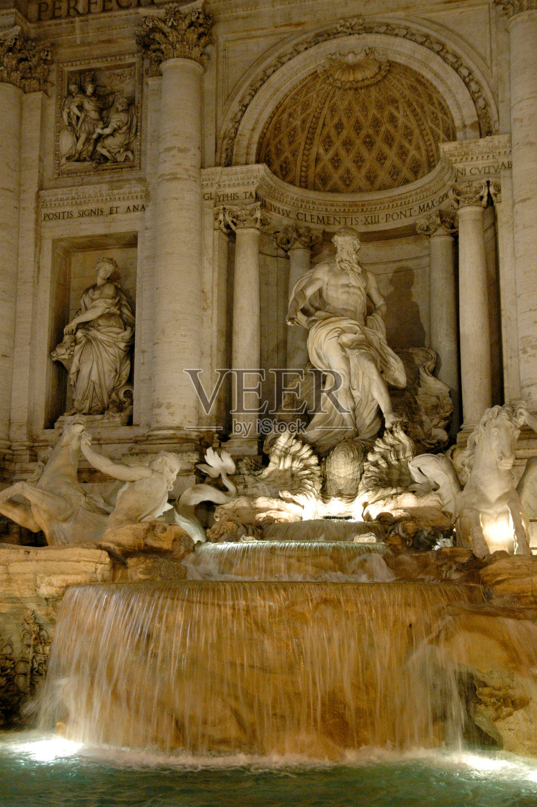 特莱维泉照片摄影图片