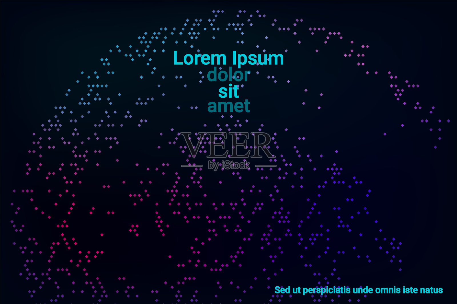 霓虹灯的背景插画图片素材