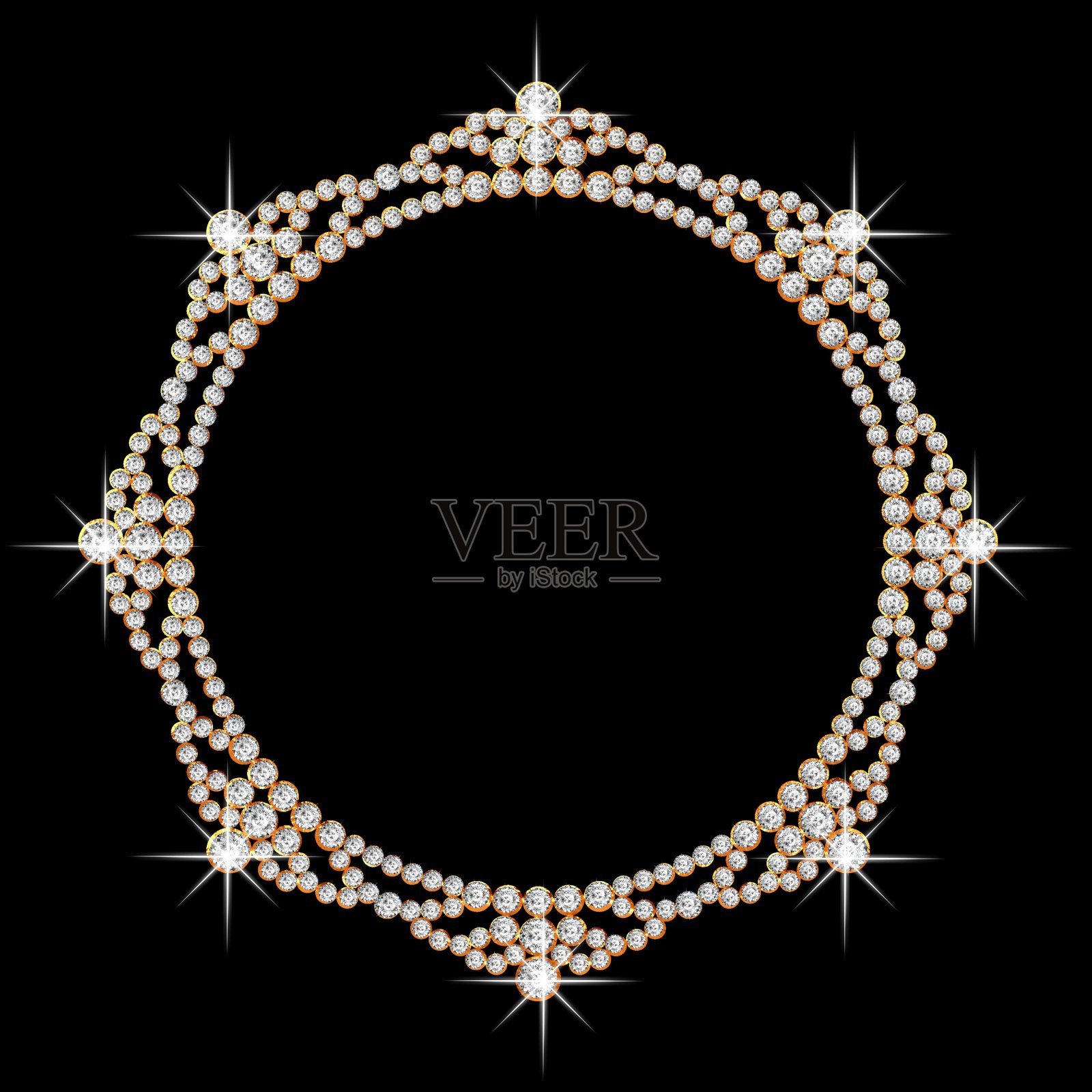 镶有宝石的框架。照片摄影图片