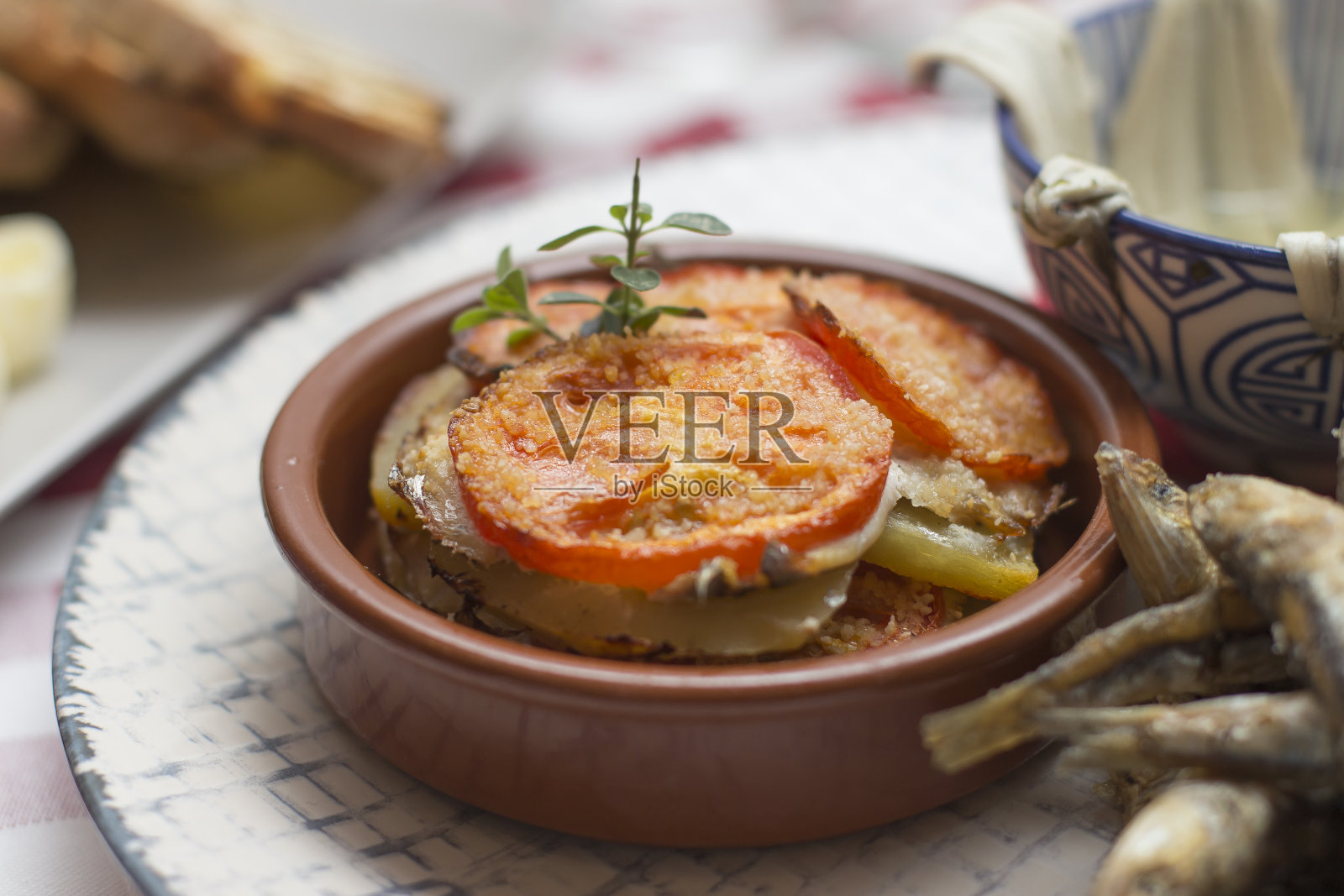 西班牙食品的餐厅照片摄影图片