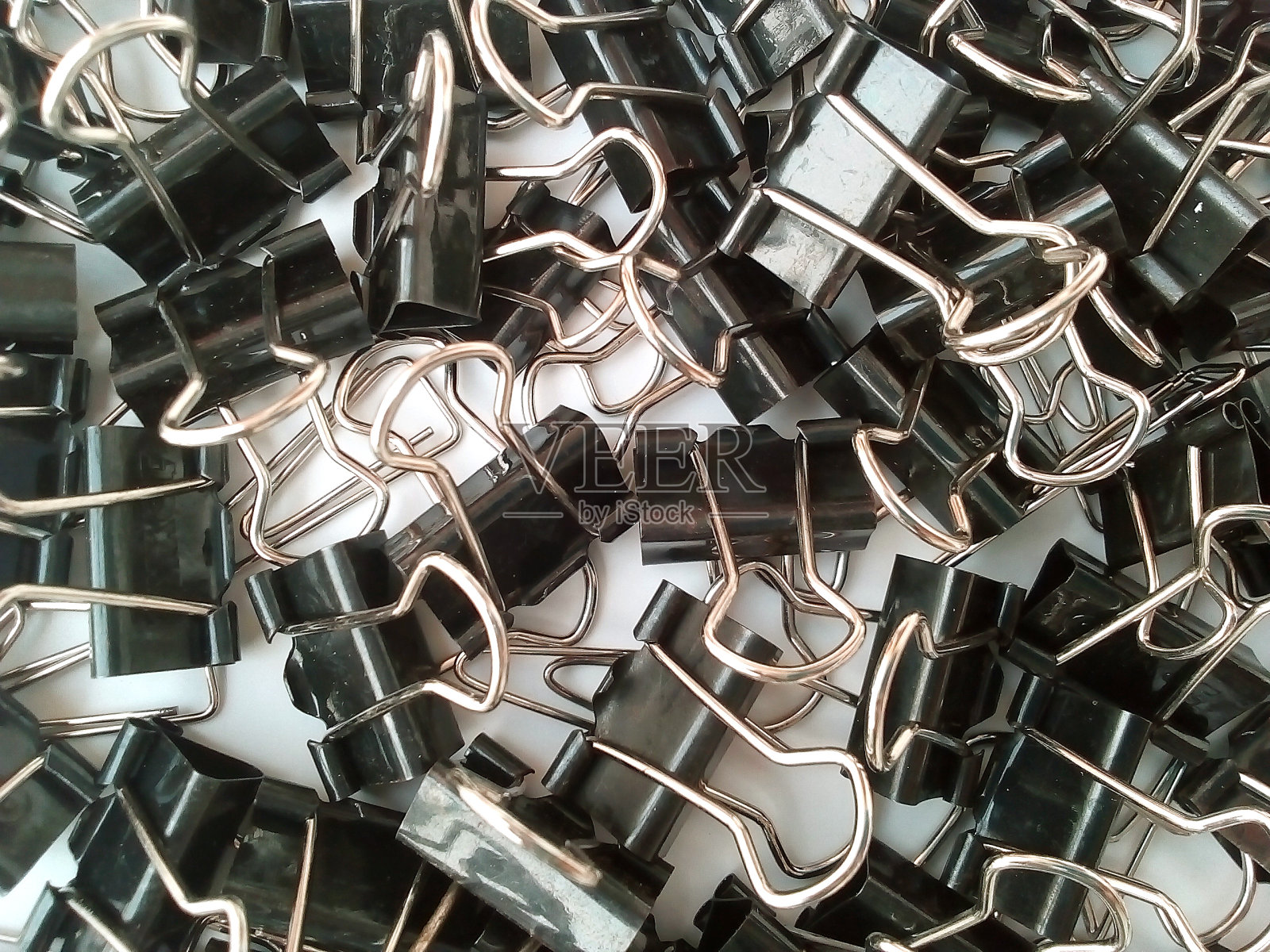 金属回形针照片摄影图片