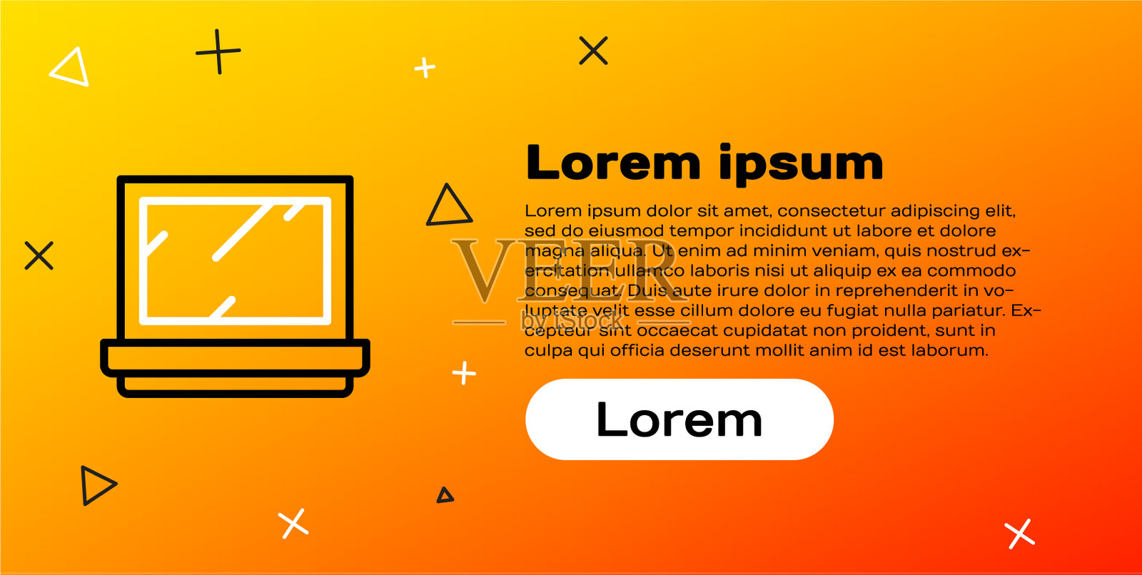 线化妆粉与镜子图标隔离上插画图片素材