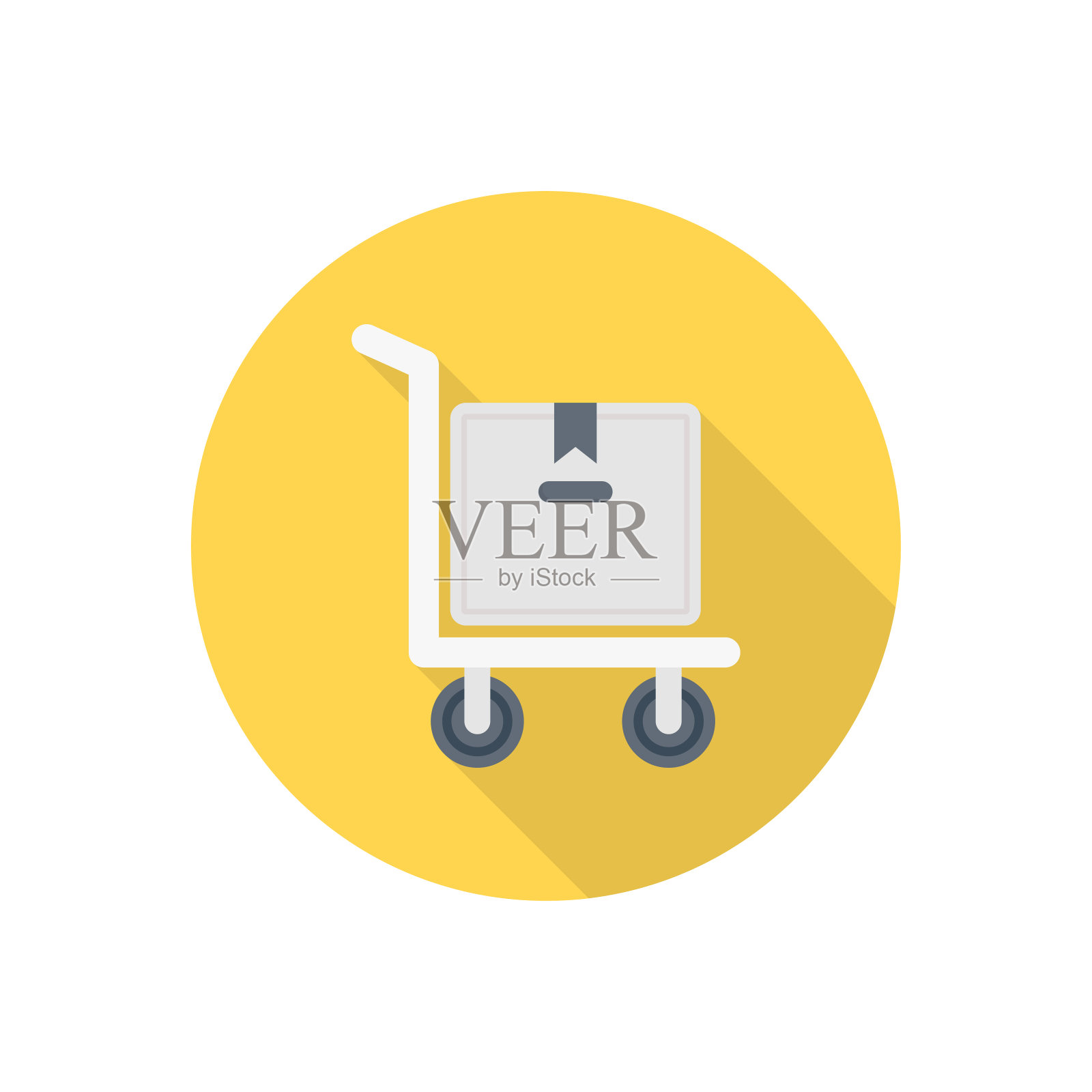 手卡车设计元素图片