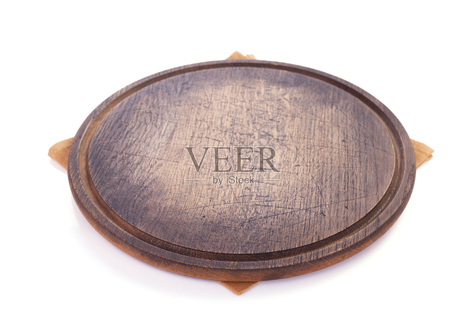 披萨切割木板孤立在白色照片摄影图片