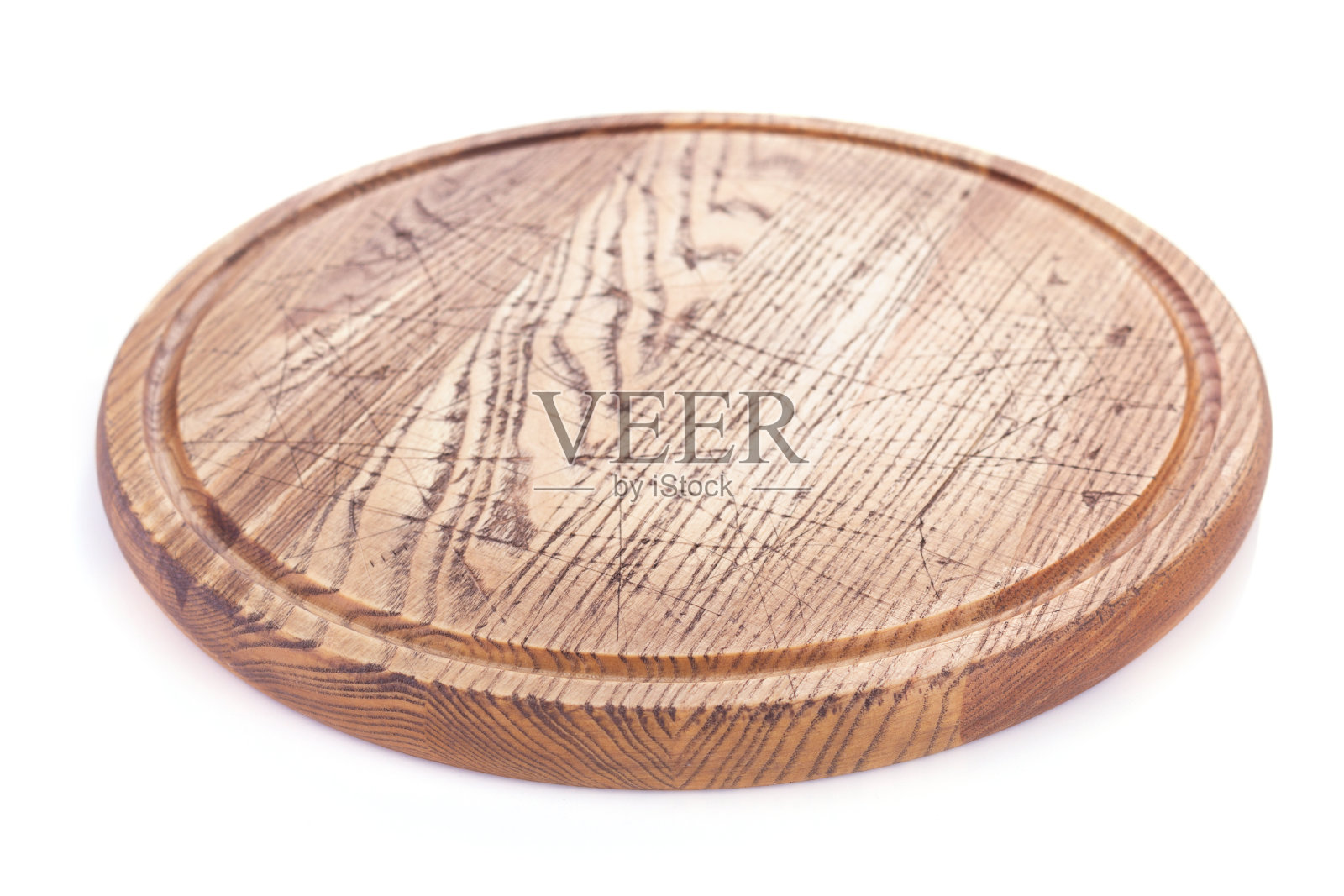 披萨切割木板孤立在白色照片摄影图片