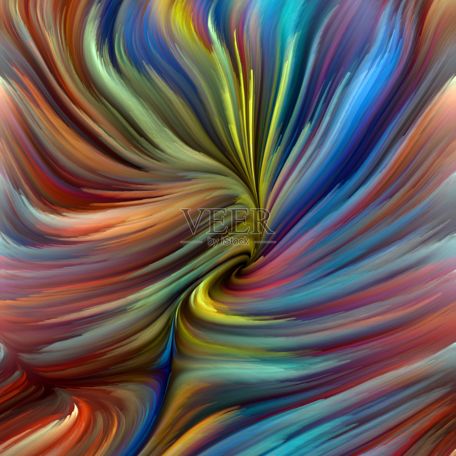 除了油漆流插画图片素材