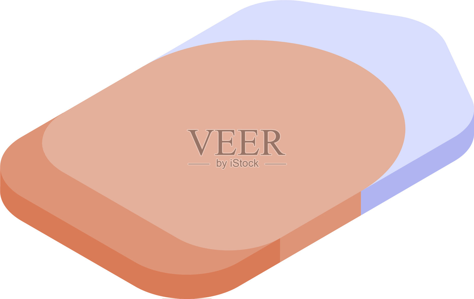 指甲艺术形式图标等距风格插画图片素材