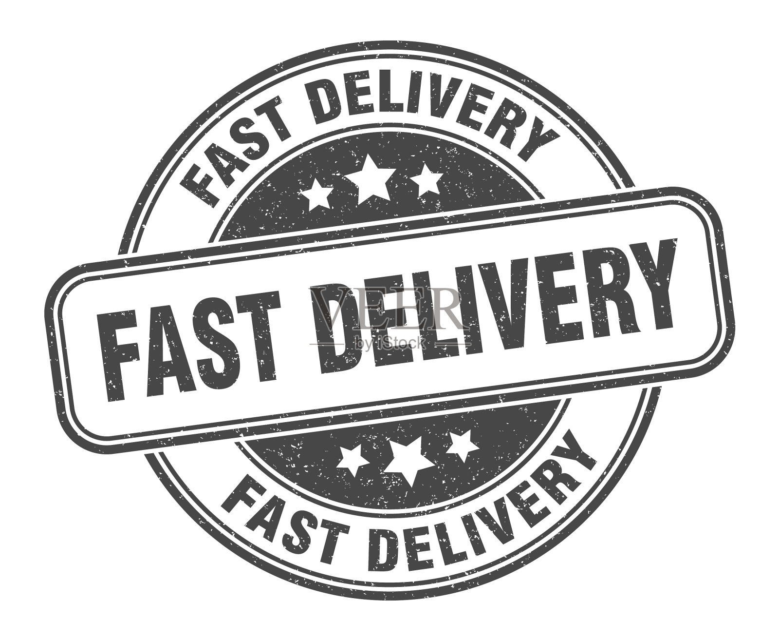 快送邮票快送轮垃圾插画图片素材