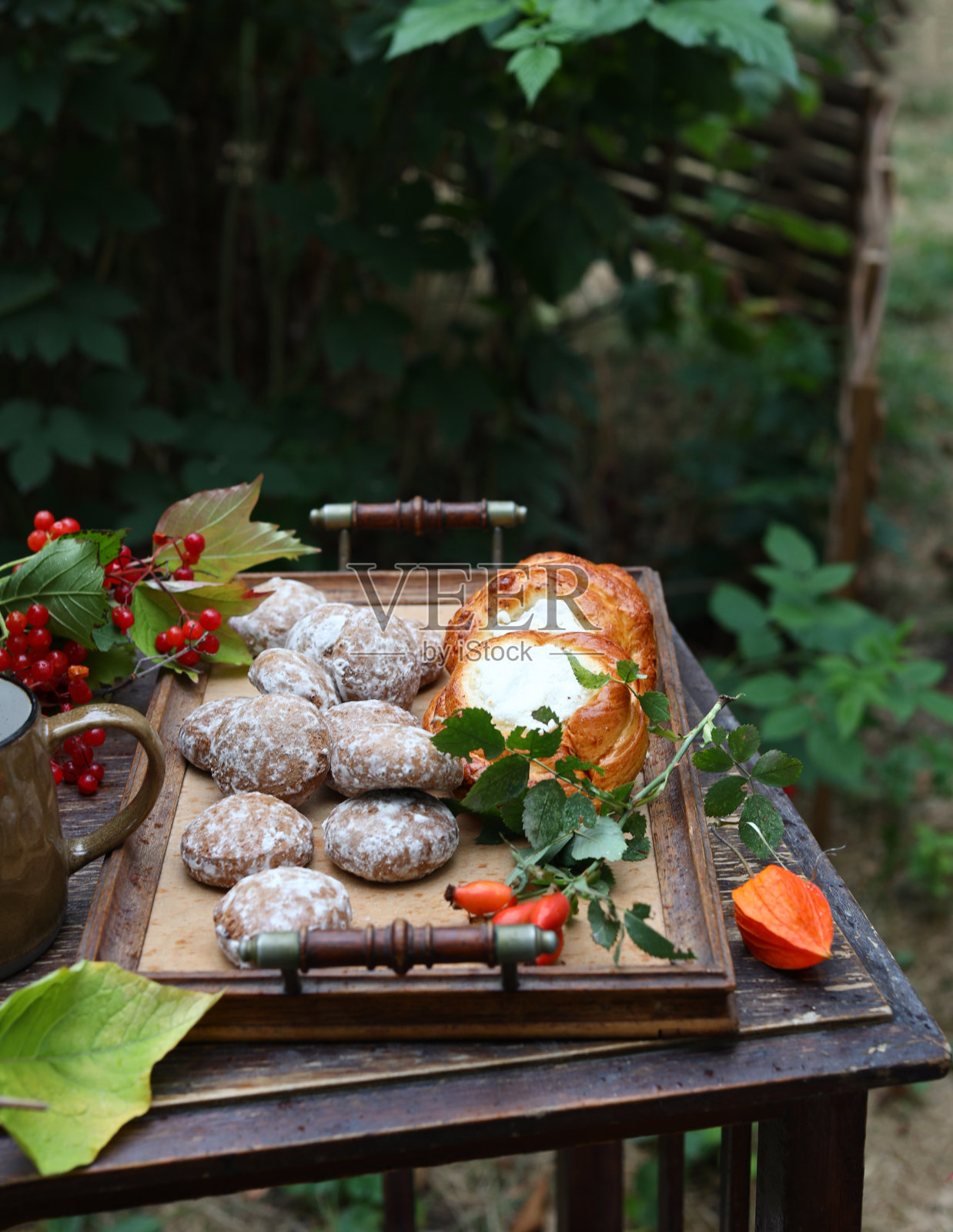 静物俄国茶炊照片摄影图片