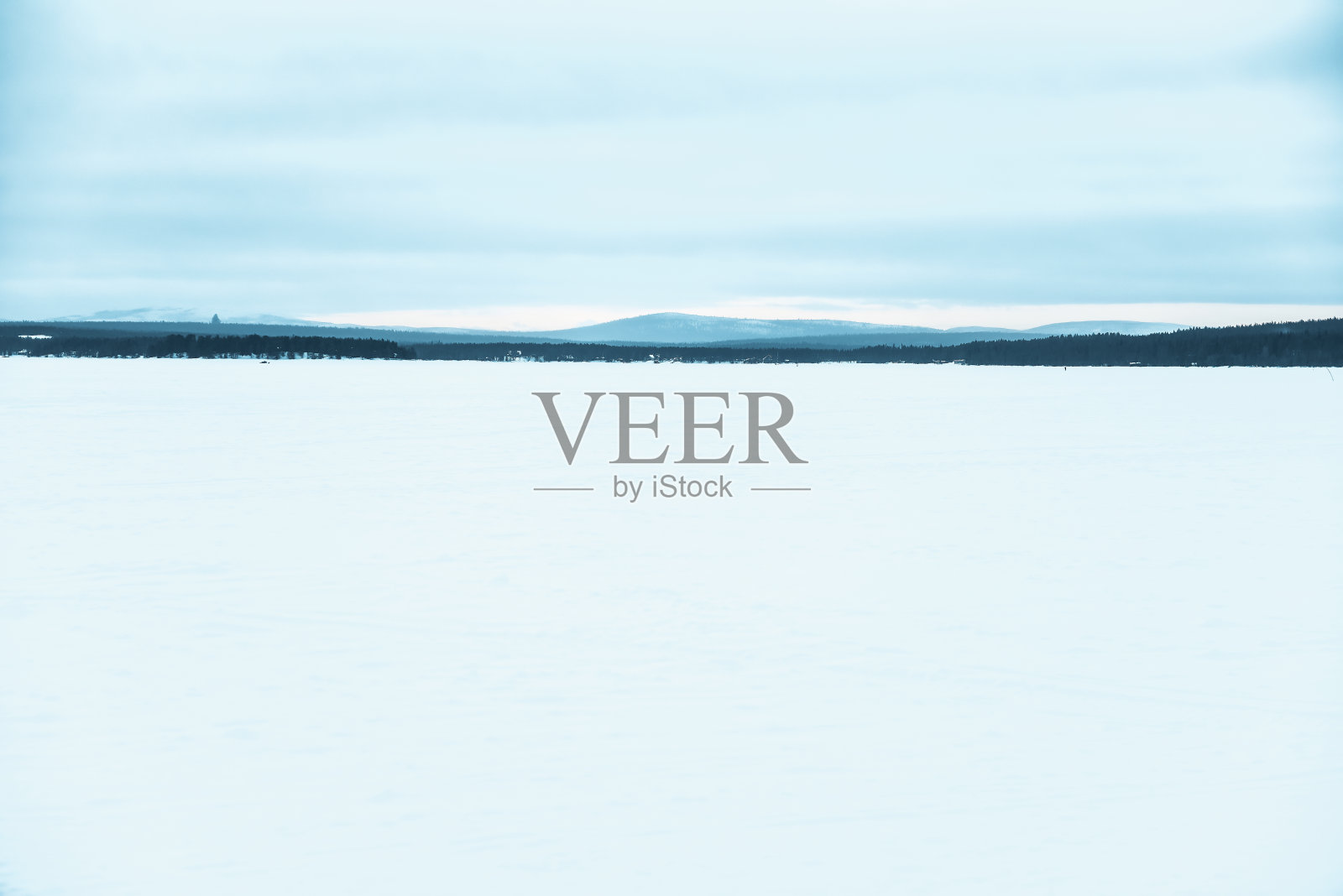 瑞典拉普兰的雪景照片摄影图片