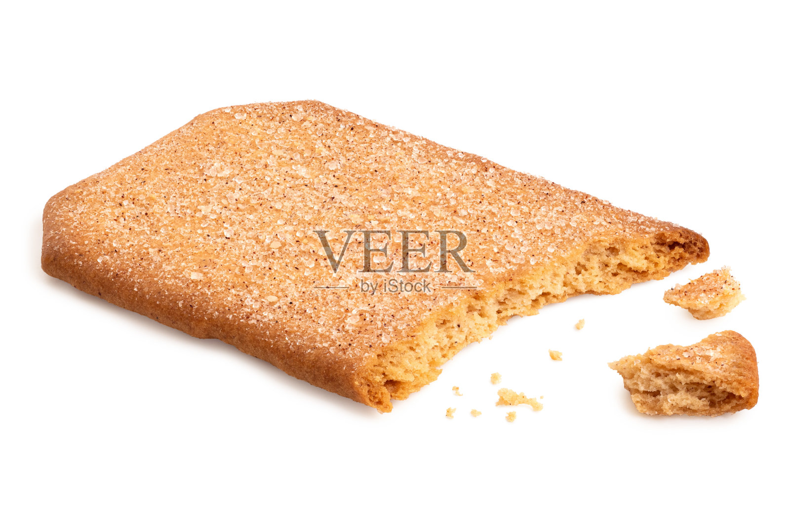 肉桂饼干。照片摄影图片