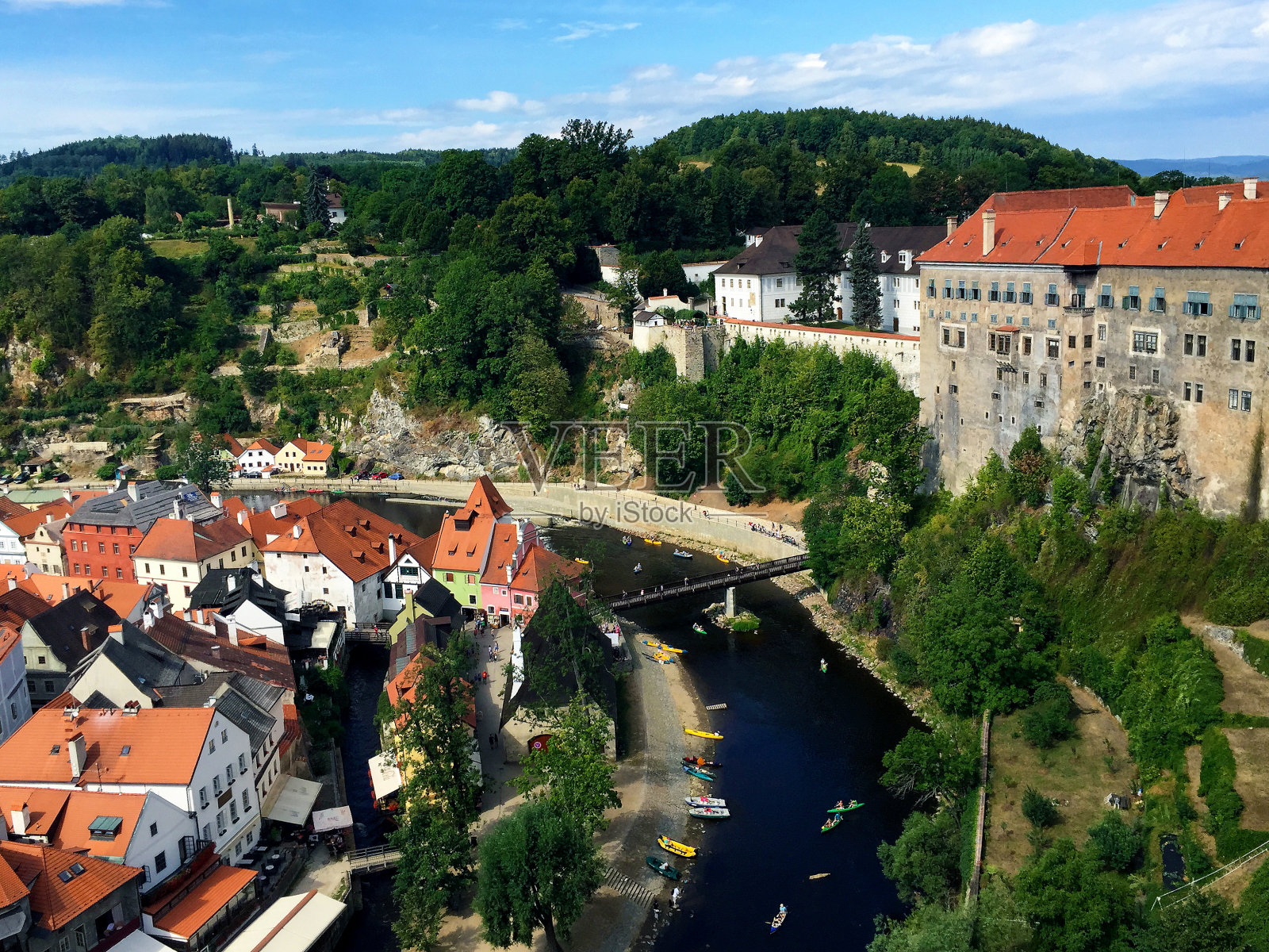 捷克共和国的克鲁姆洛夫照片摄影图片