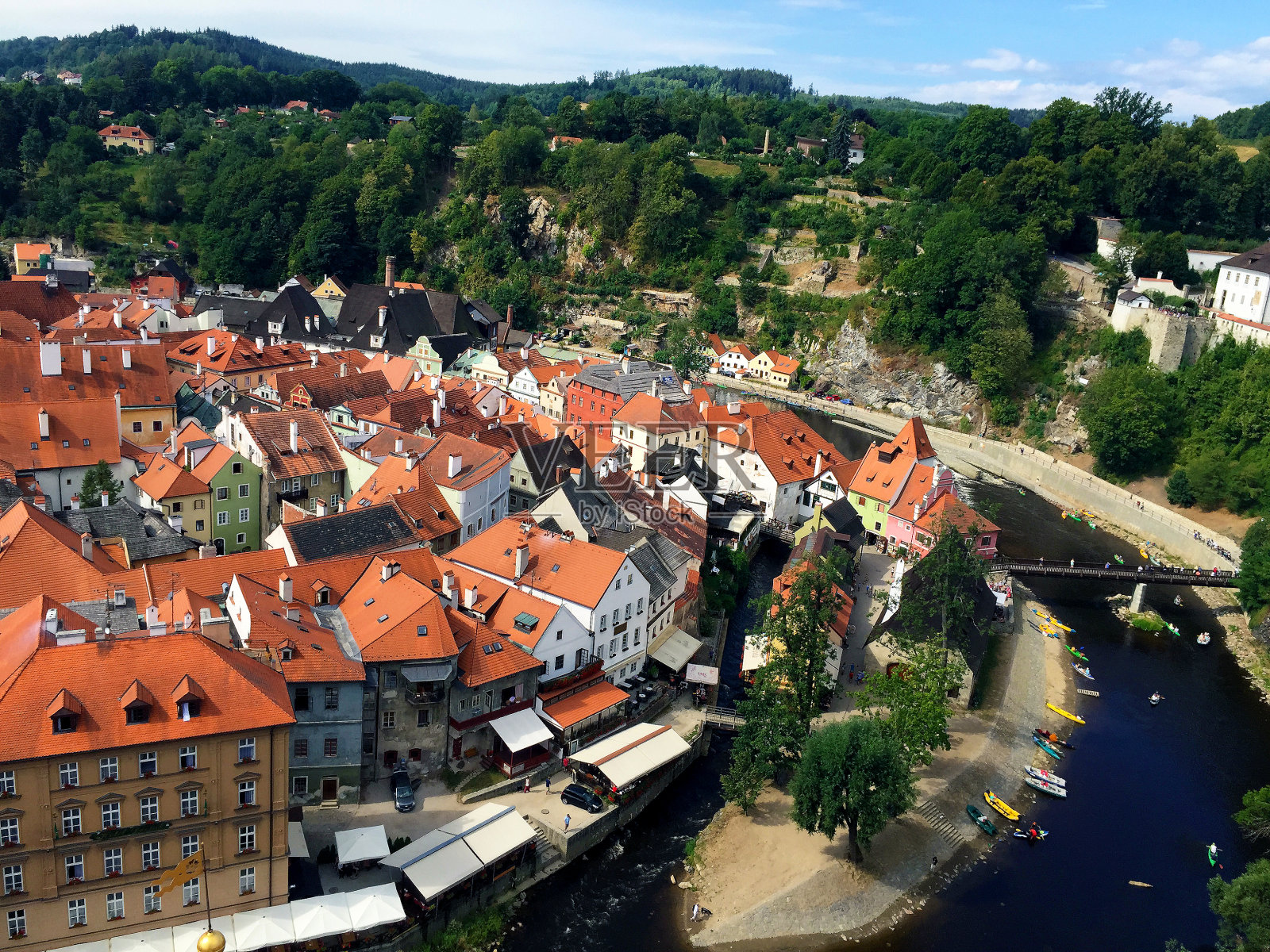 捷克共和国的克鲁姆洛夫照片摄影图片