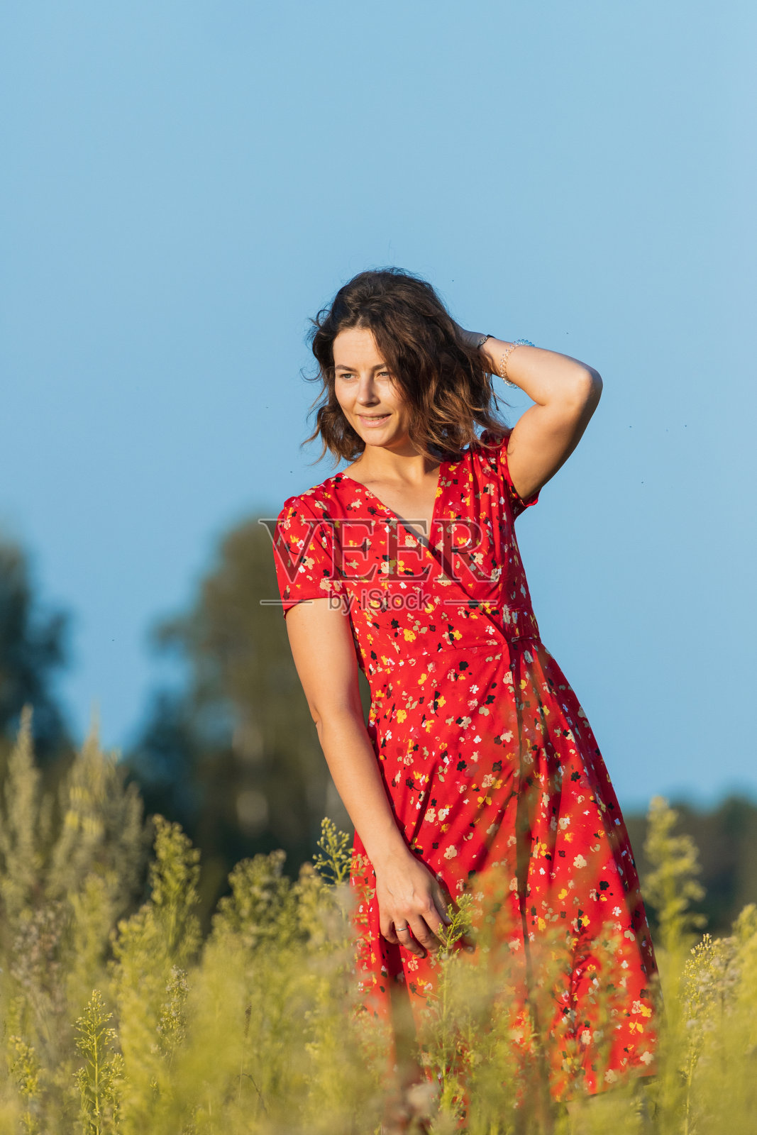 浪漫的散步照片摄影图片