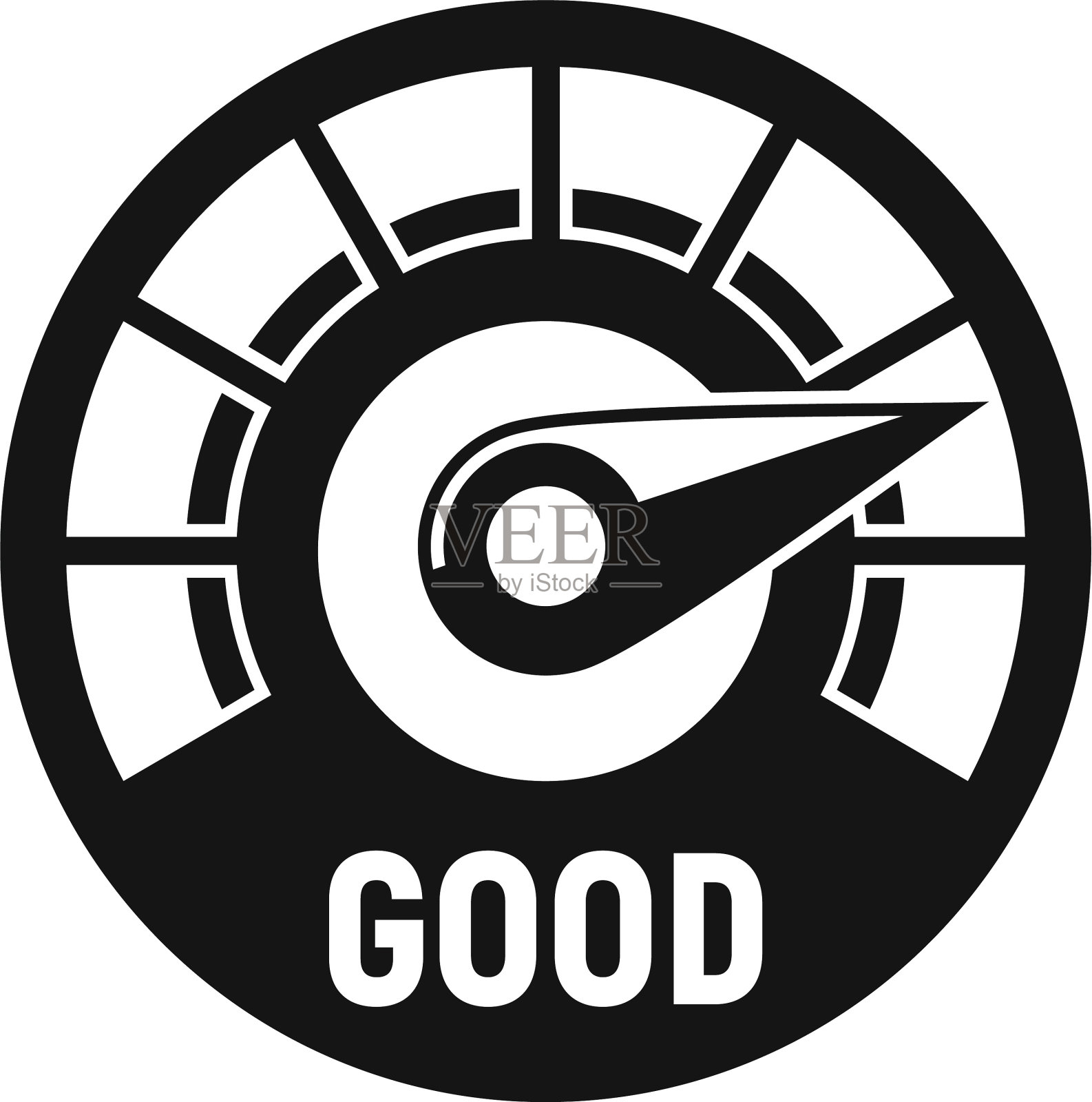 信用评分图标风格简单图标素材