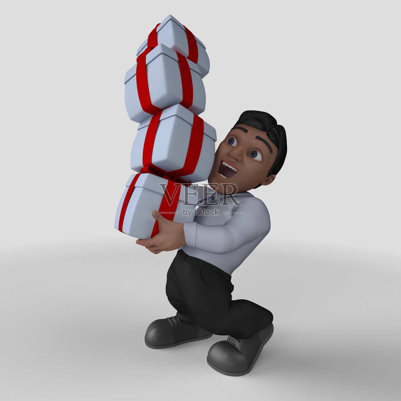 3D卡通商业人物照片摄影图片