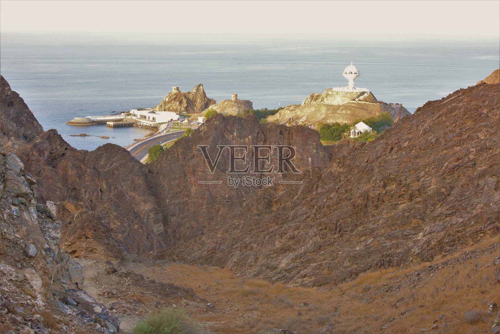 阿曼的徒步小径照片摄影图片