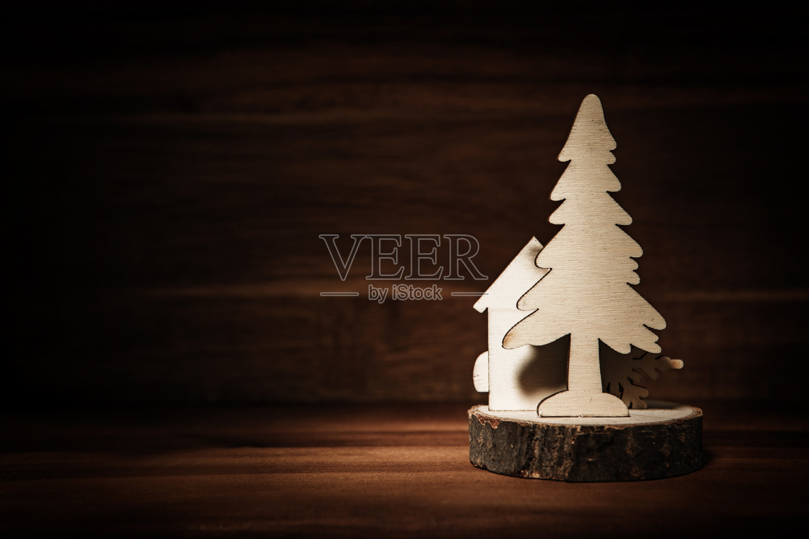 圣诞节灵感背景图像与木制的触摸照片摄影图片