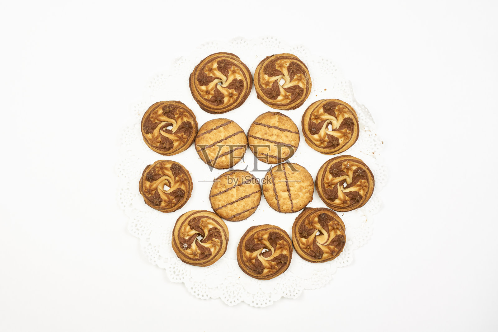 白色的甜饼干照片摄影图片