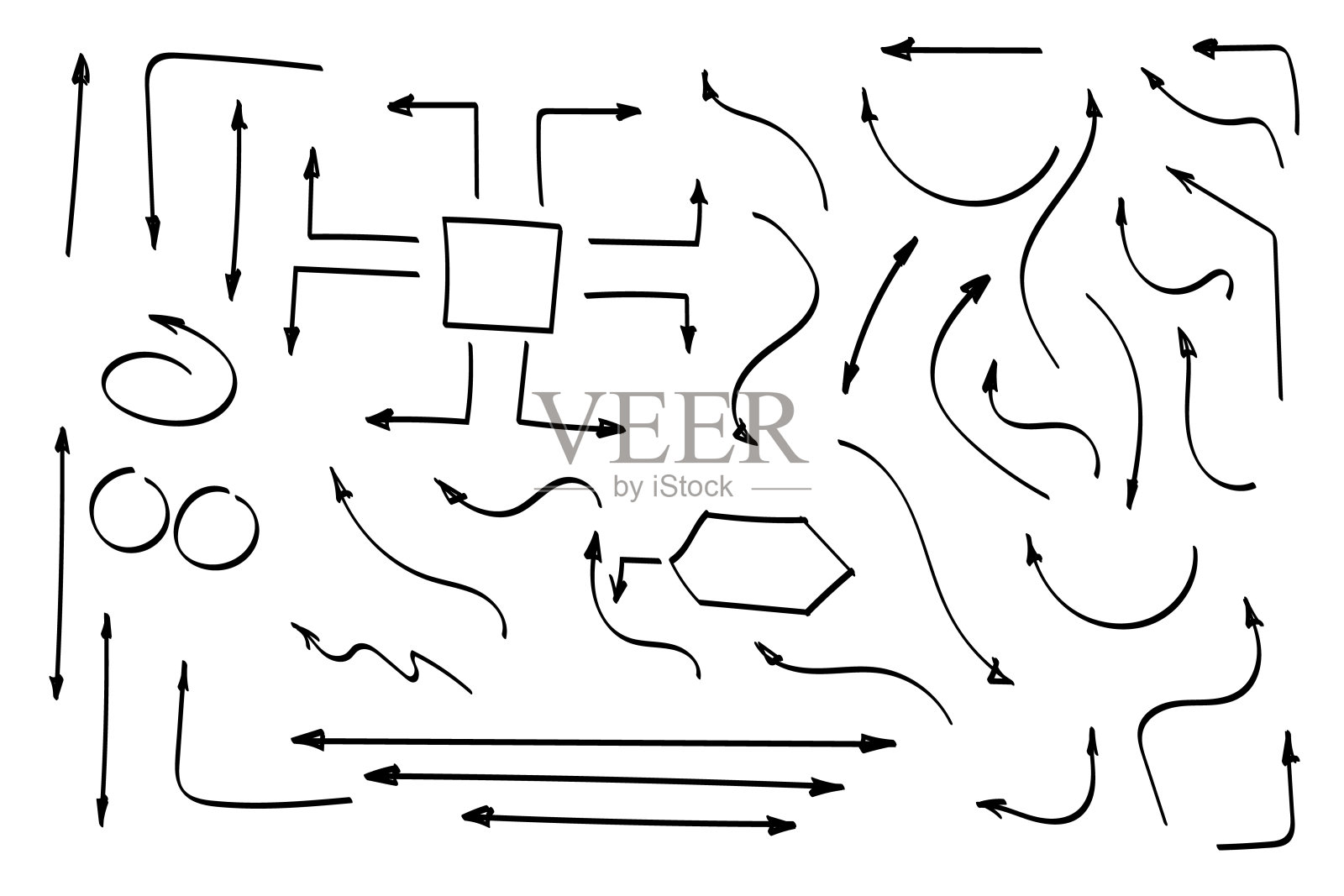 箭涂鸦2-17设计元素图片