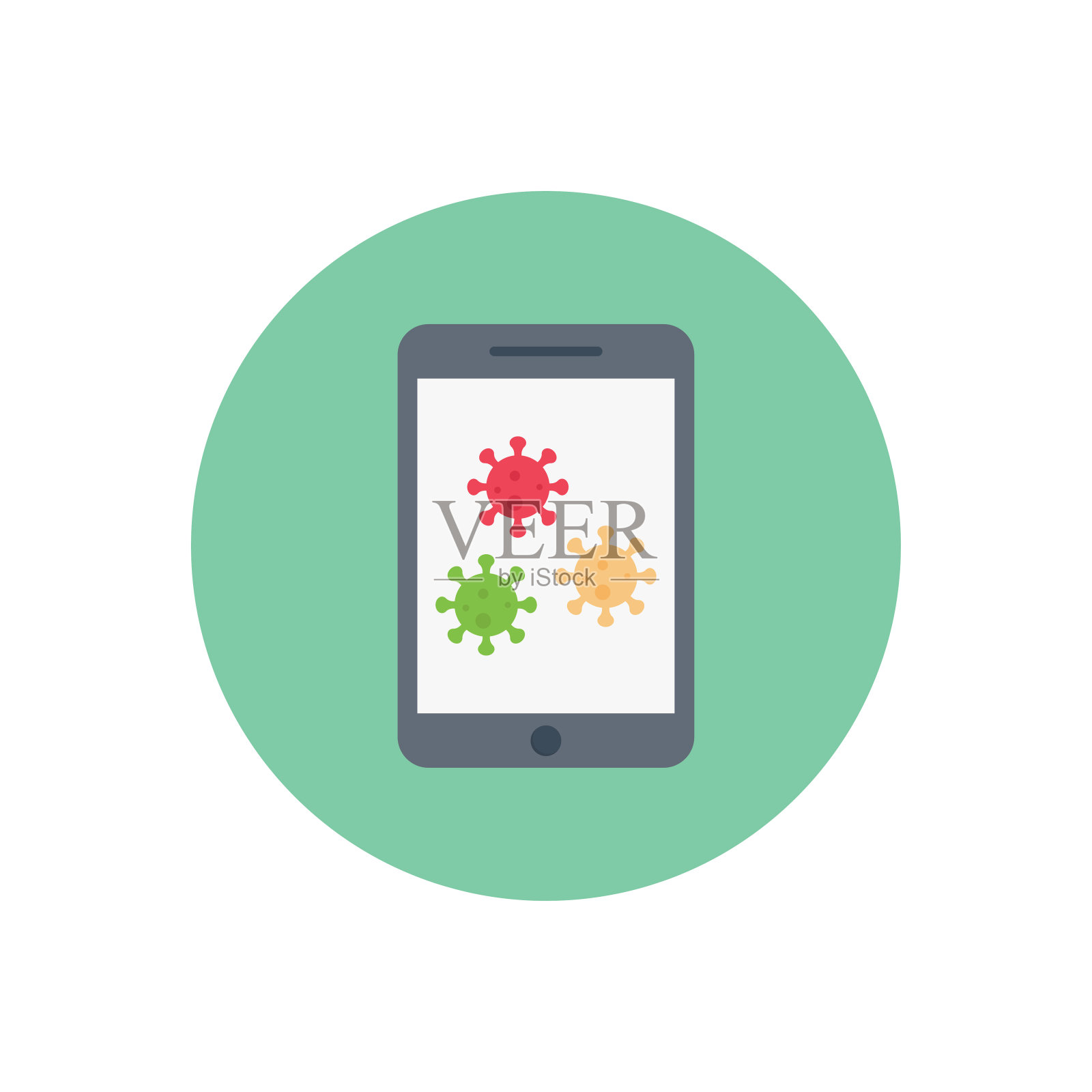 细菌插画图片素材