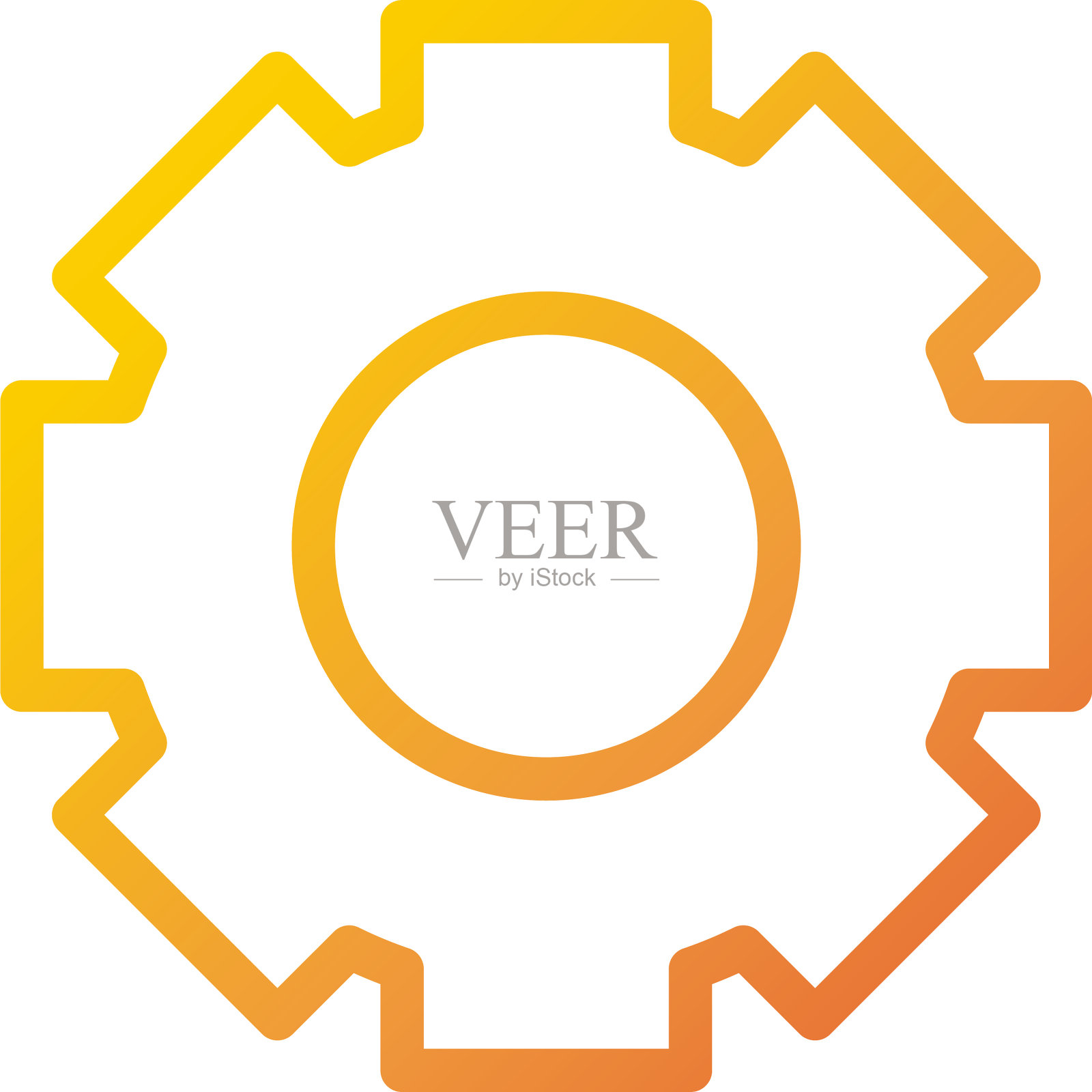 设置齿轮互联网web技术界面图标素材