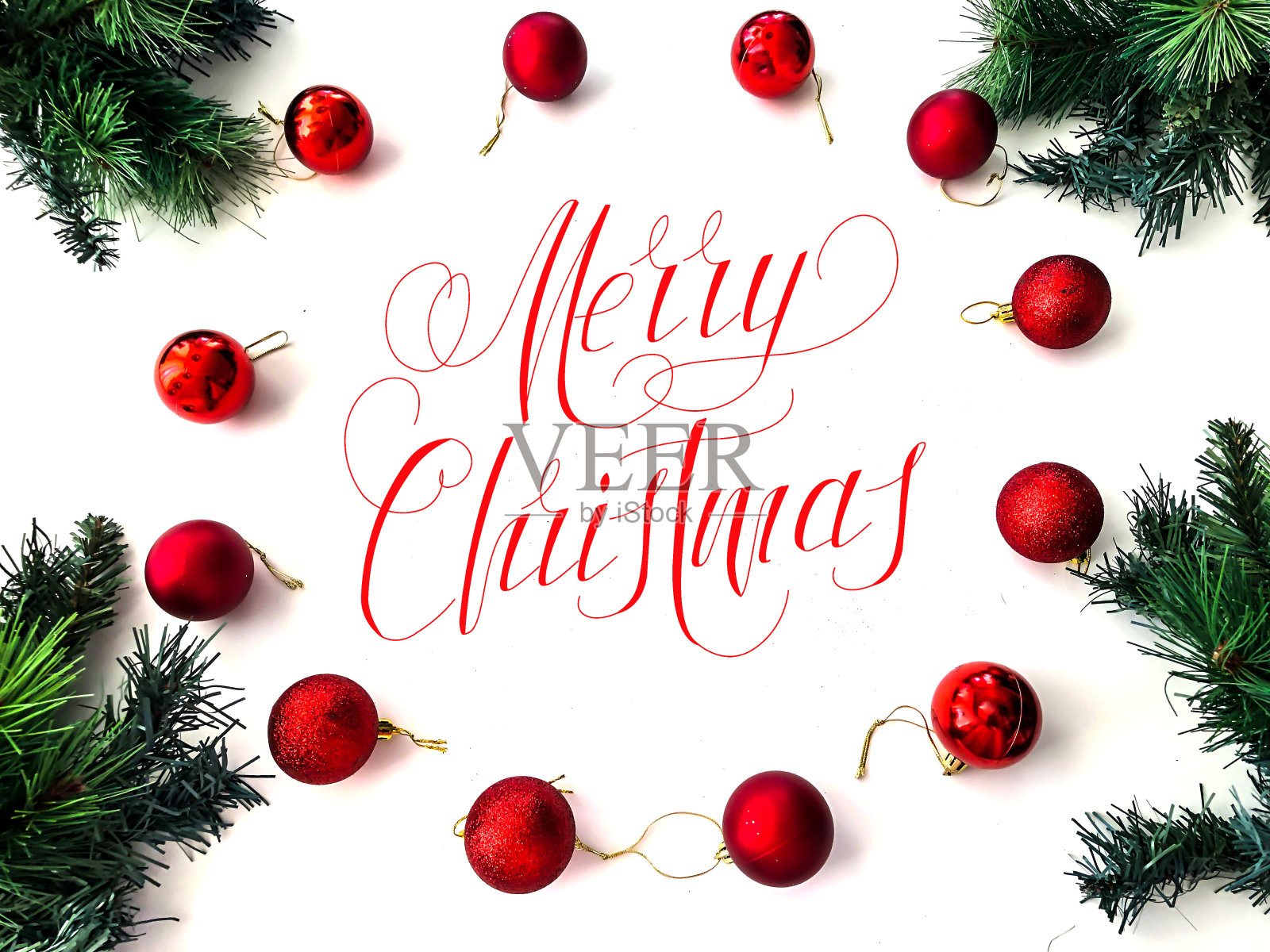 圣诞快乐，恭贺新禧。圣诞横幅，海报，明信片，标题，网站，传单照片摄影图片