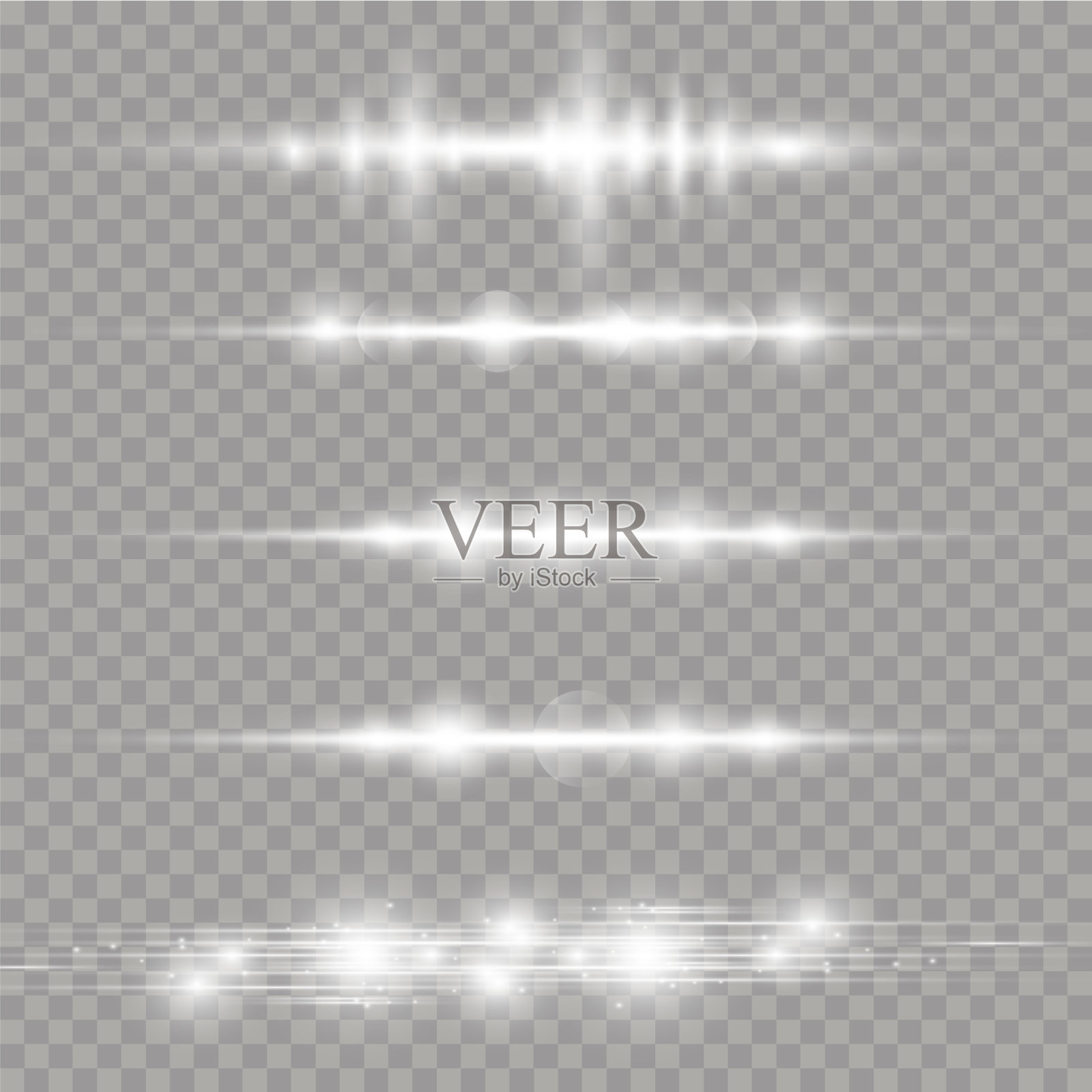 水平光线插画图片素材