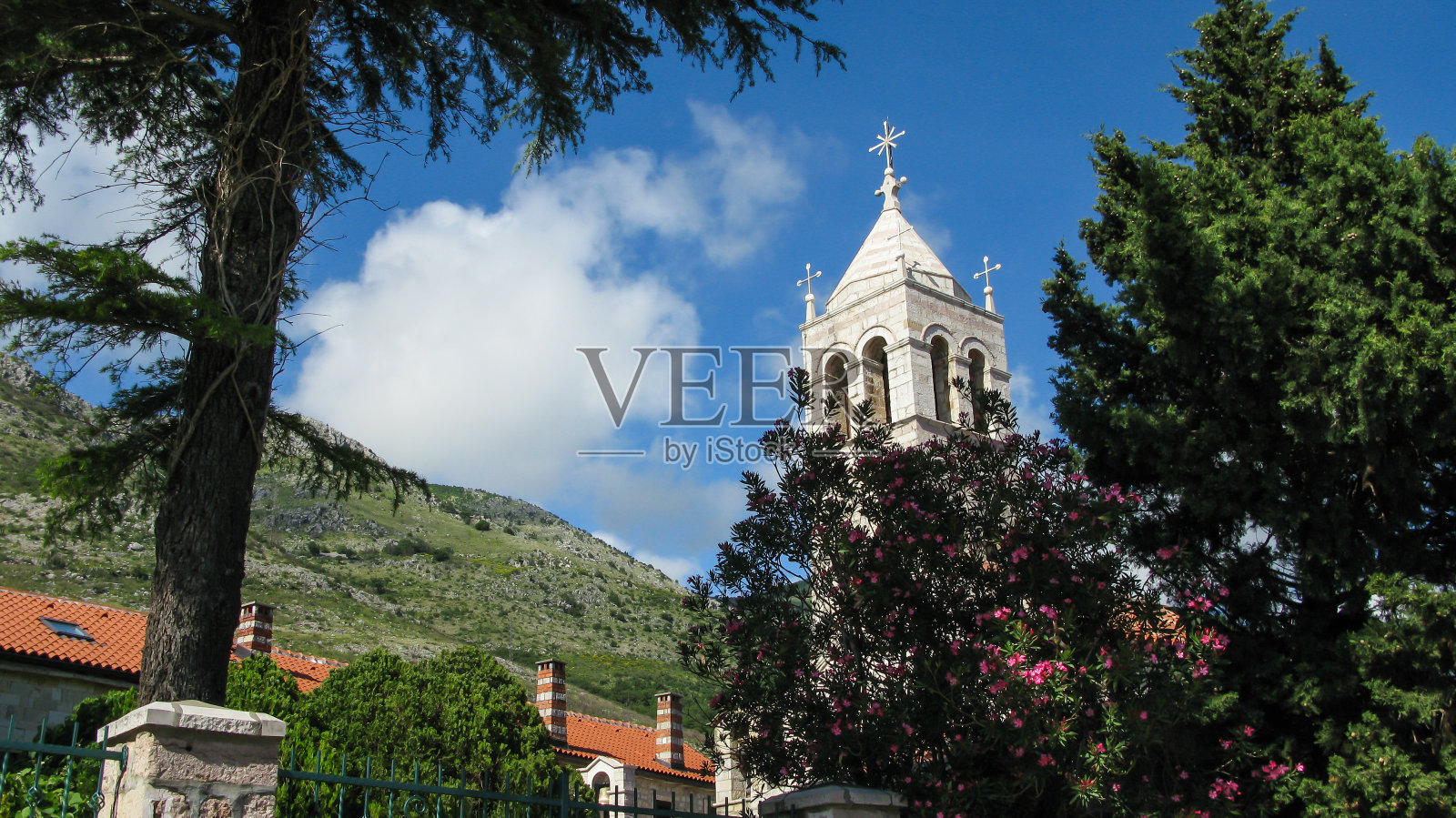 修道院Praskvica教堂照片摄影图片