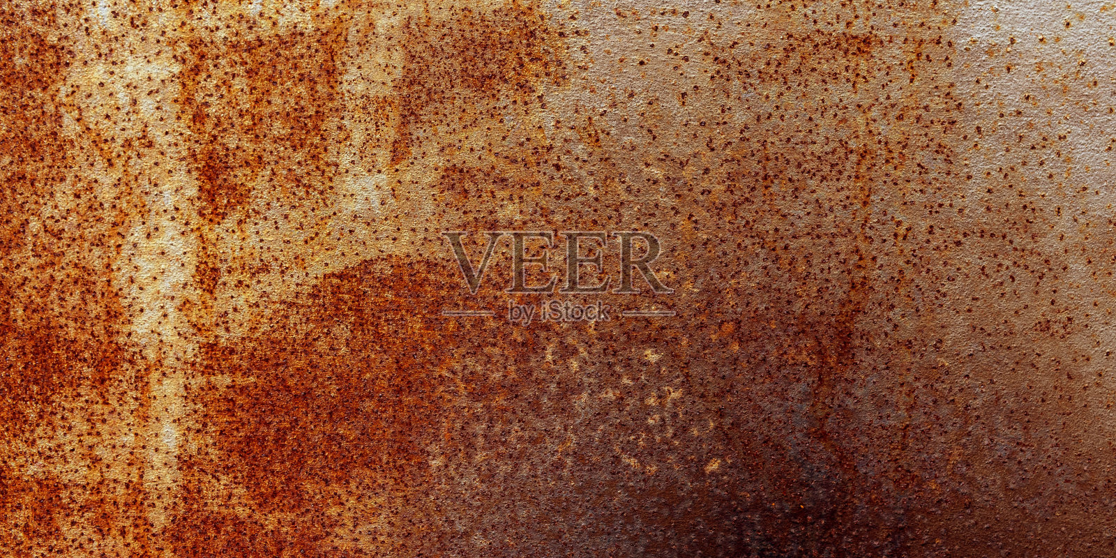 抽象锈蚀金属背景漆有金属纹理与锈蚀痕迹。照片摄影图片