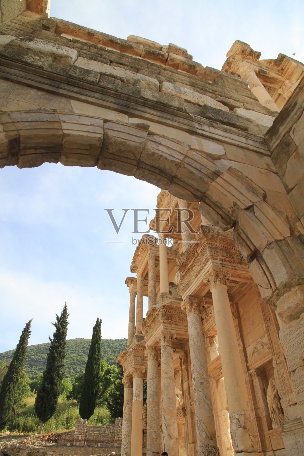 以弗所照片摄影图片