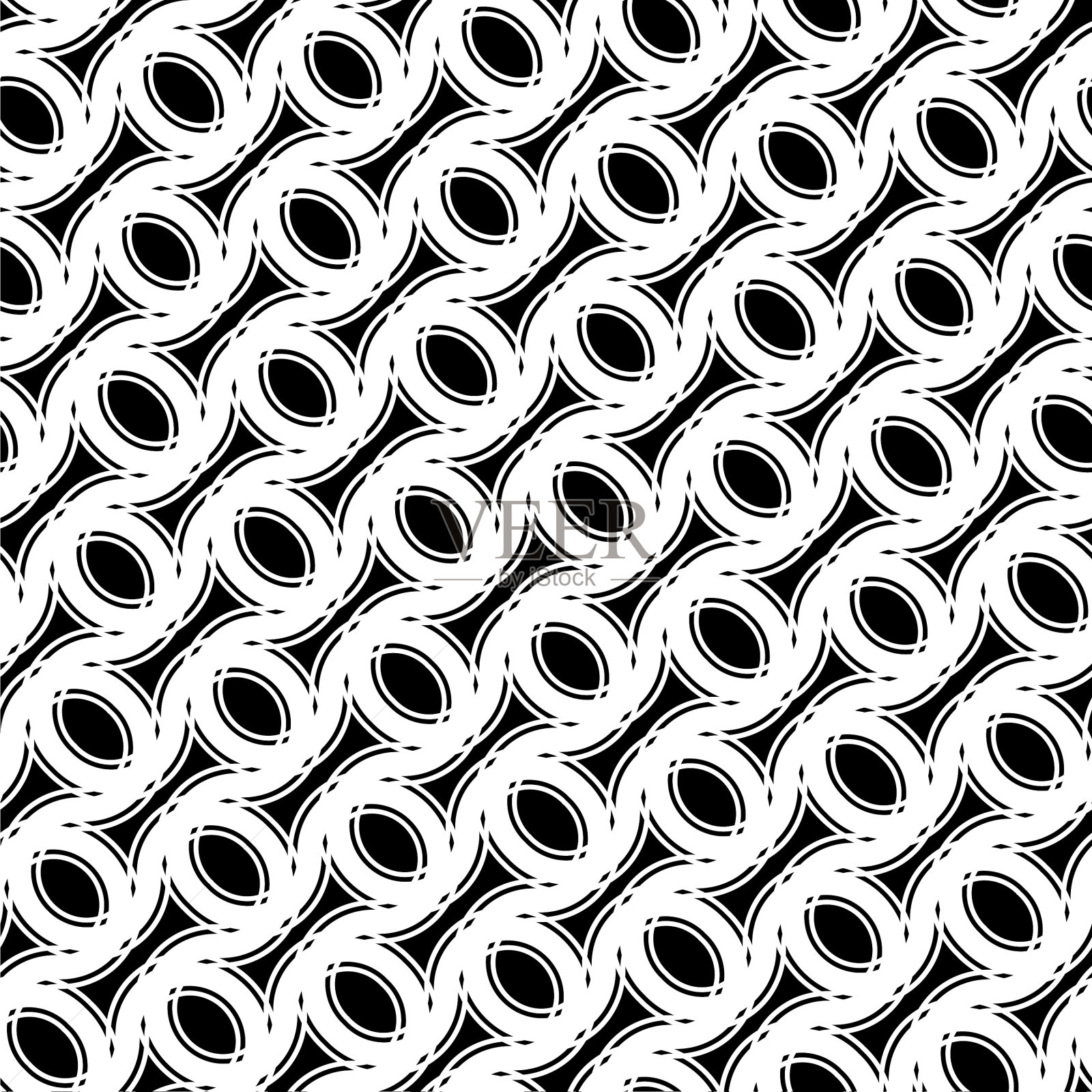 设计无缝单色装饰图案插画图片素材