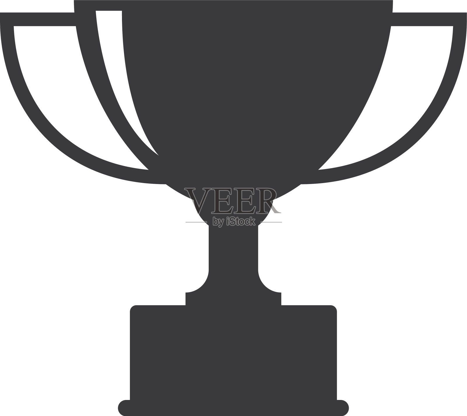 奖杯图标设计元素图片