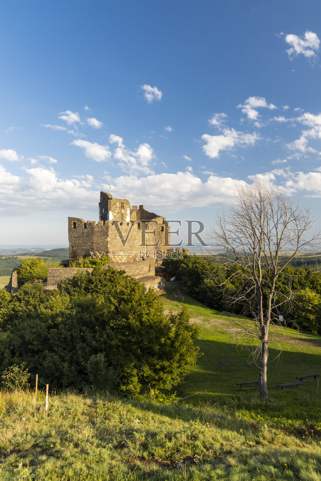 匈牙利北部Holloko的城堡照片摄影图片