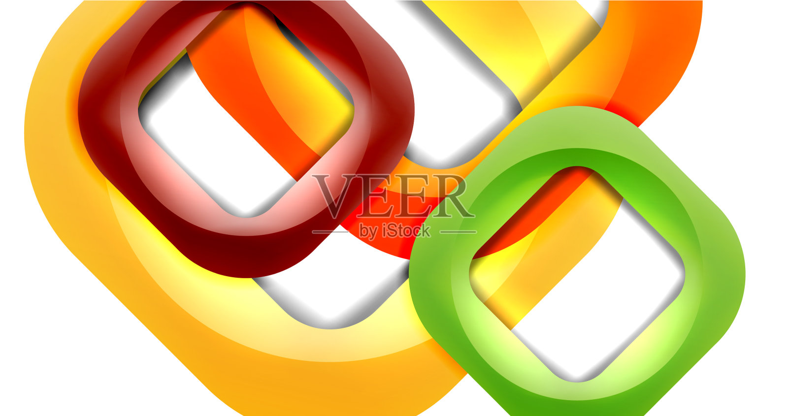 正方形几何抽象背景设计元素图片